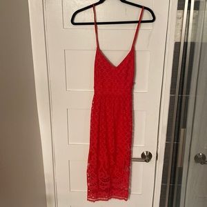 Dex red dress